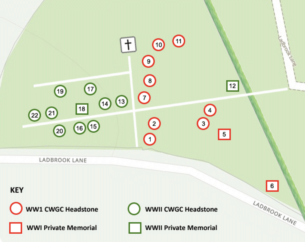 CWGC Map Corsham